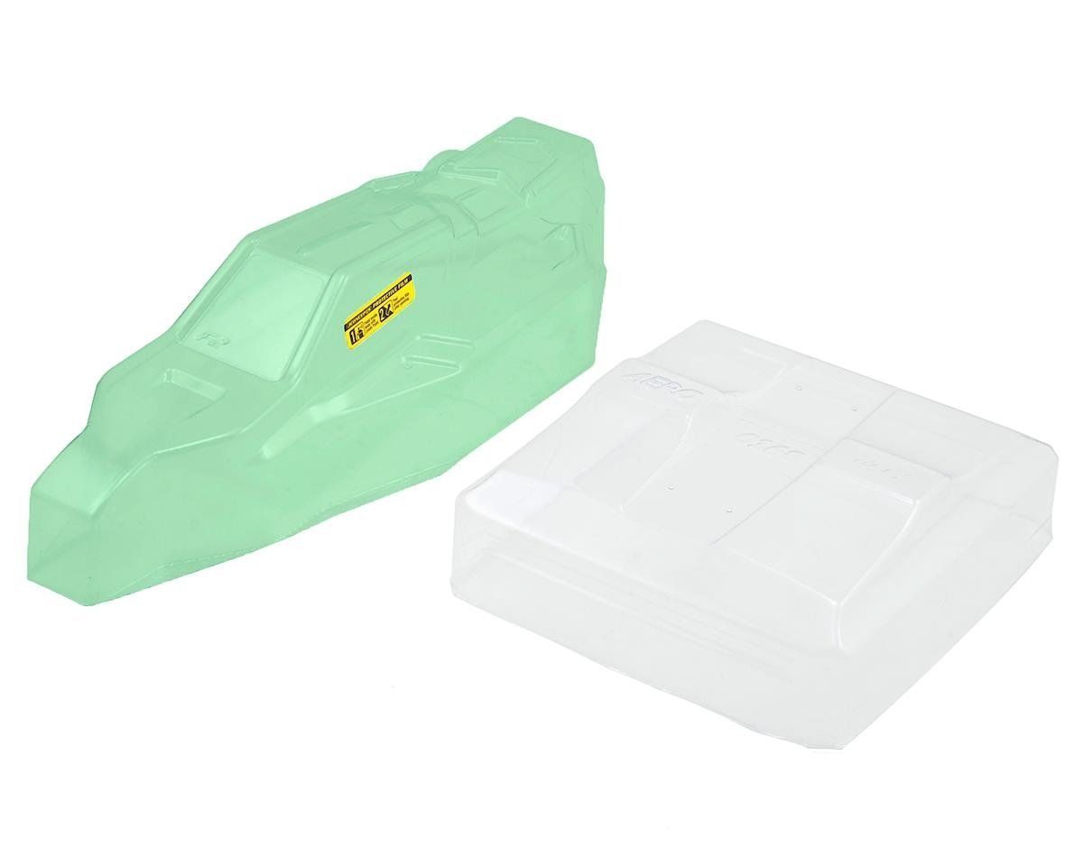 #0315L JConcepts B6/B6D "F2" Body w/6.5" Aero Wing (Clear) (Lightweight)