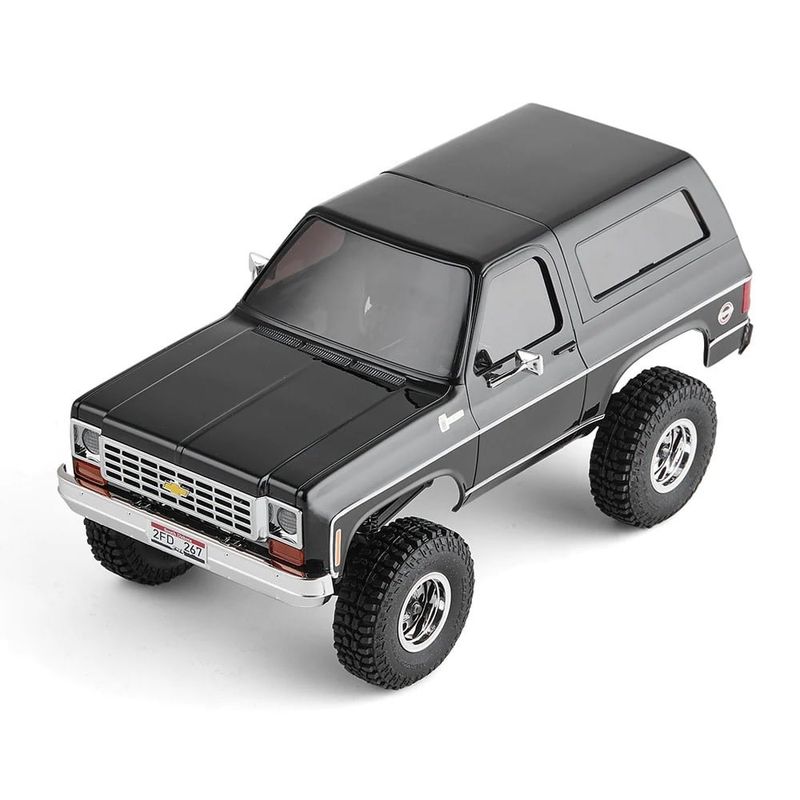 FMS 1:24 FCX24 Chevrolet K5 Blazer RTR (Black) #FMS12403RTRBK