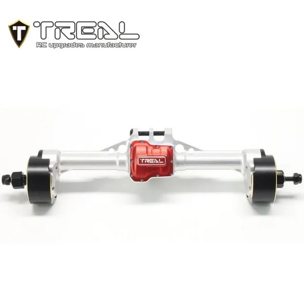 #X003TM0TKX Treal Hobby TRX-4M Aluminum Rear Portal Axle (Silver)