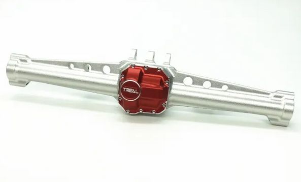 #X002ZI6K2NTreal Axial SCX10 II AR44 Rear Axle (Silver/Red)