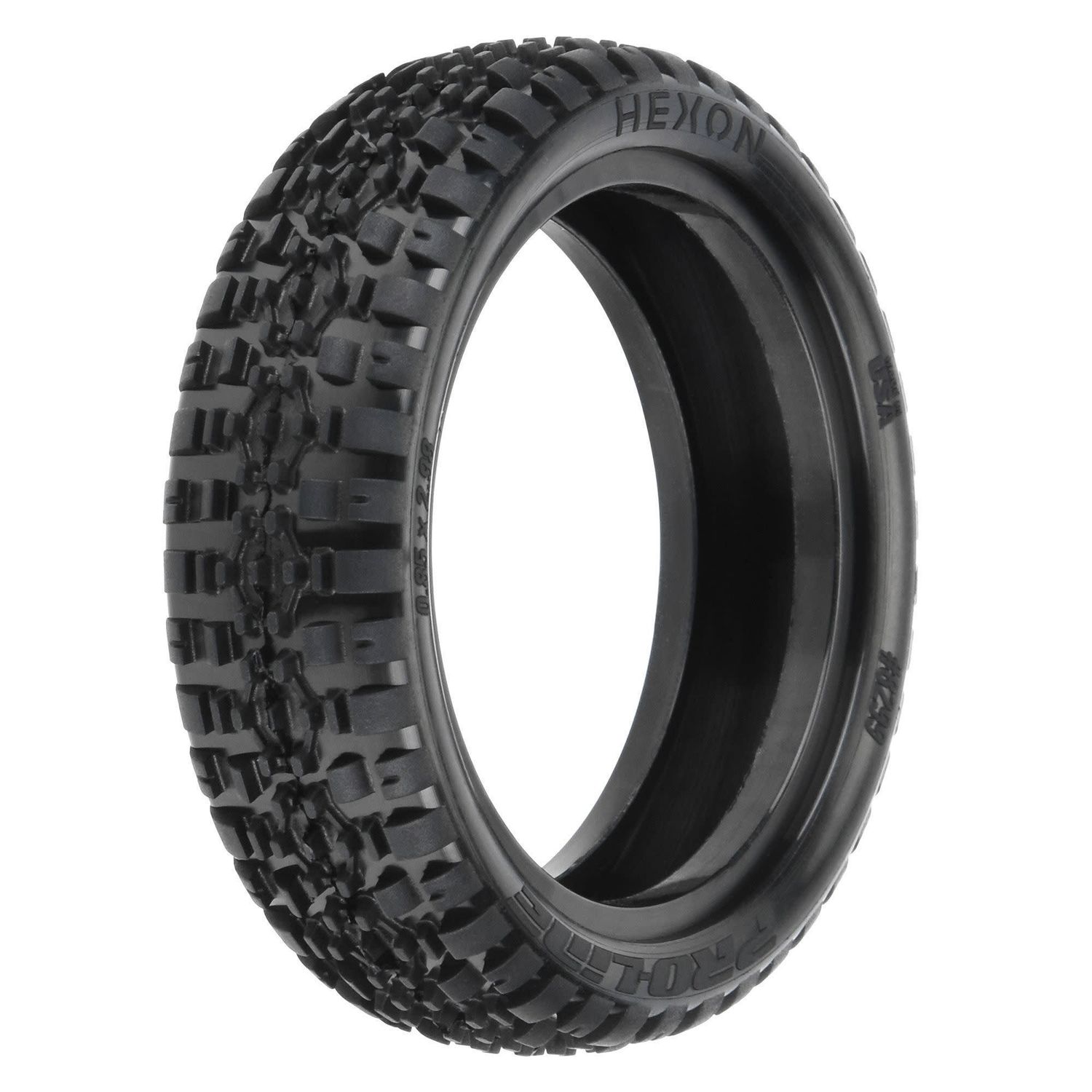 #8299-304 Pro-Line 1/10 Hexon CR4 2WD Front 2.2" Carpet Buggy Tires (2)