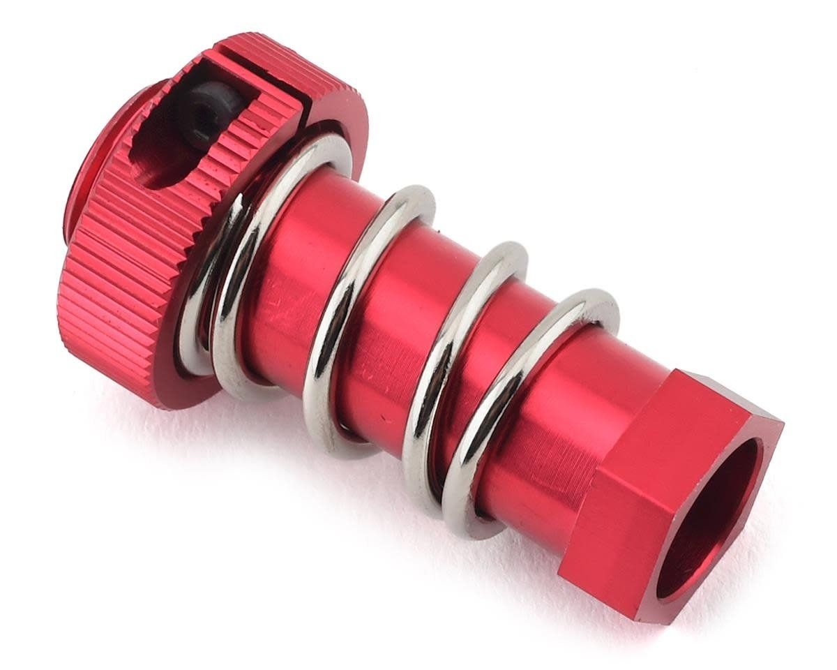 #AON48A02 Hot Racing Arrma 1/8 Servo Saver Tube w/Clamping Nut Set (Red)
