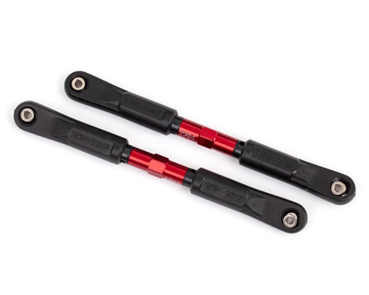 Traxxas Sledge Aluminum Front Camber Link Tubes (Red) (2) #9547R