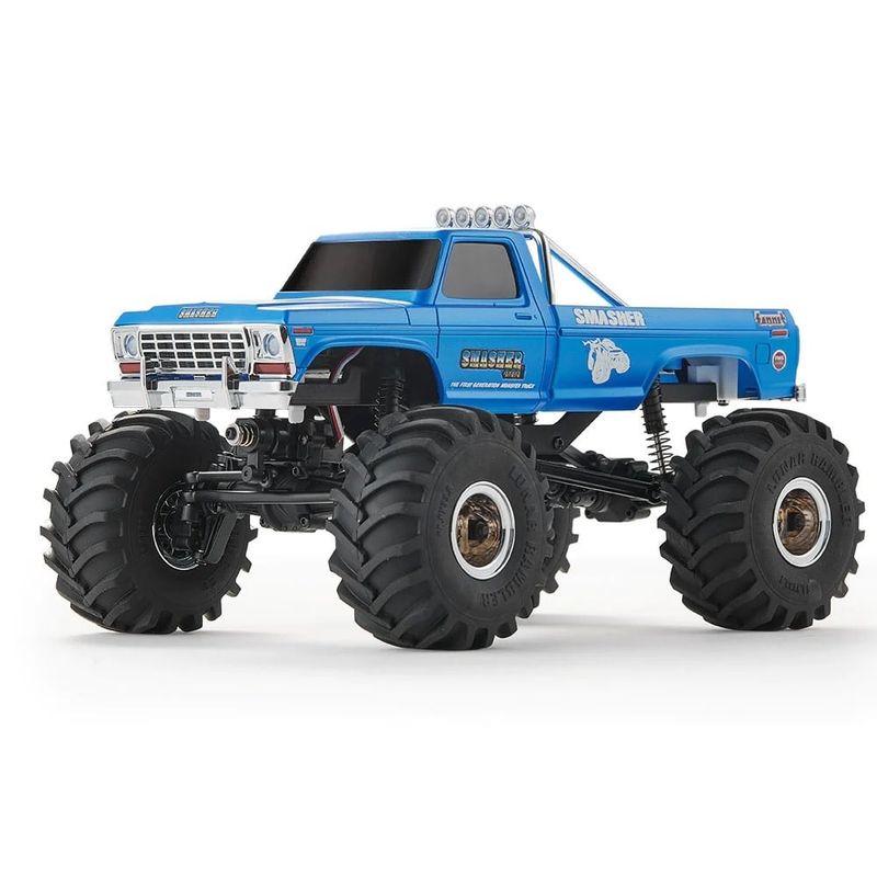 #FMS12402RTRBUV2  FMS 1:24 FCX24 Smasher V2 Monster Truck RTR (Blue)