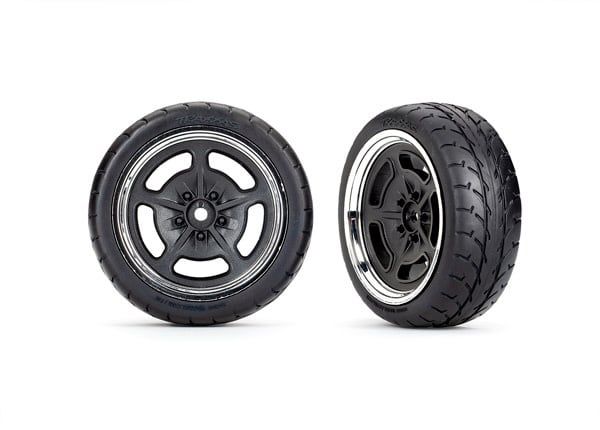 #9372 Traxxas Factory Five Hot Rod Front Pre-Assembled Tires