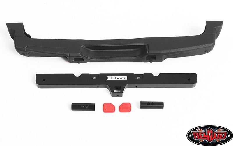 #VVV-C1111 RC4WD CChand Axial SCX10 III Jeep JLU Wrangler OEM Rear Bumper