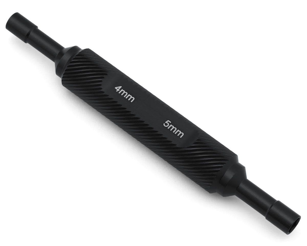 ST Racing Concepts Mini Crawler Aluminum Thin-Walled Wheel Nut Wrench (Black) (4mm/5mm) #STRA45NBK