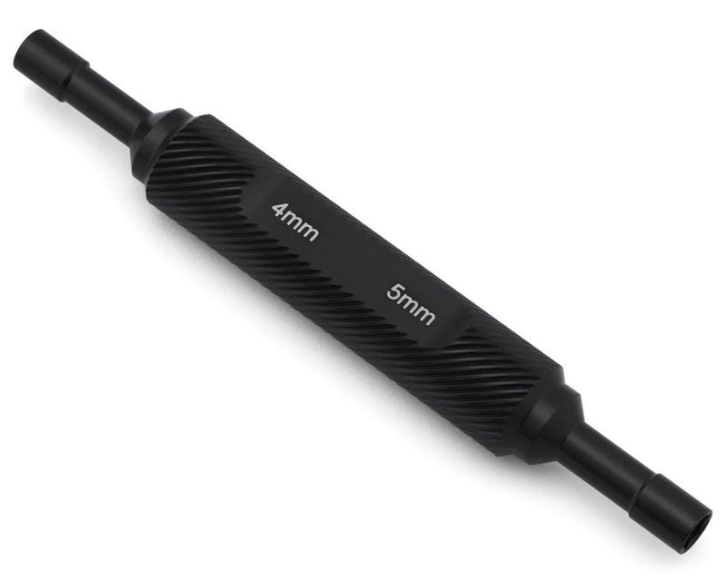 ST Racing Concepts Mini Crawler Aluminum Thin-Walled Wheel Nut Wrench (Black) (4mm/5mm) #STRA45NBK