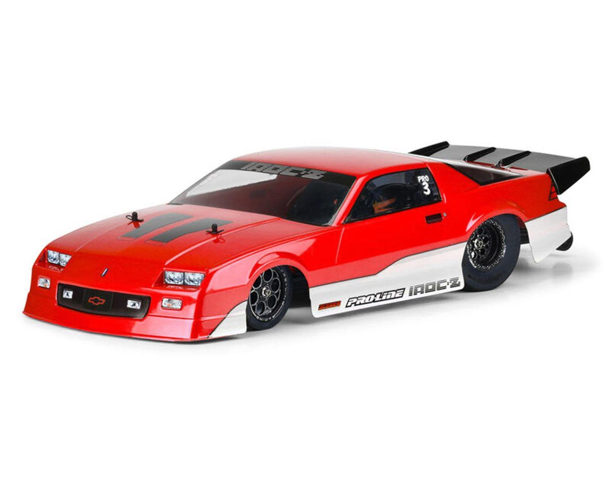 #3602-17  Pro-Line Losi 22S Drag 1985 Chevy Camaro IROC-Z Pre-Cut Body Set (Clear)