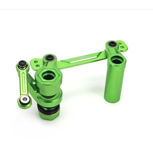 #X0039WX8EH Treal Sledge Aluminum Bellcrank Servo Horn Linkage (Green)