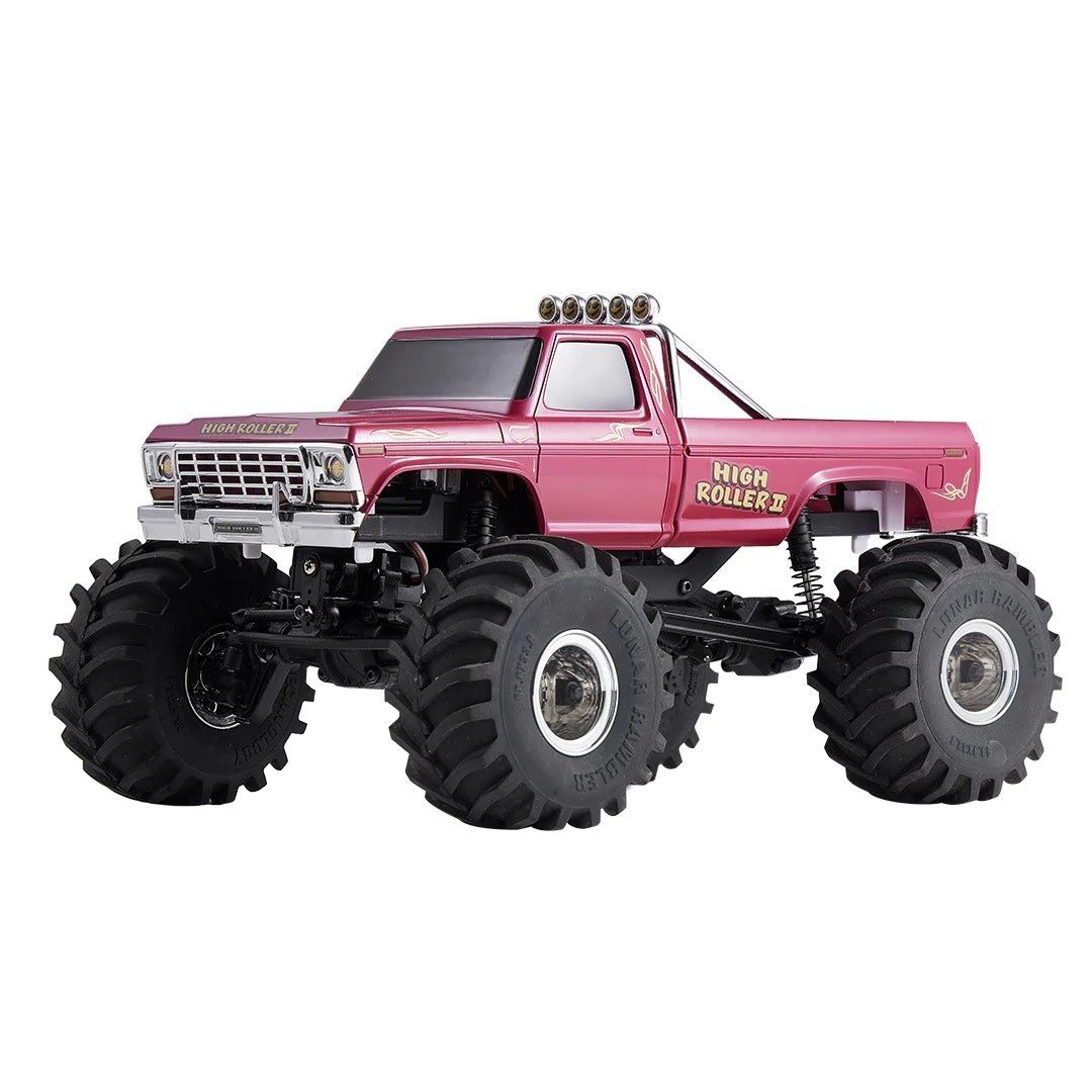 FMS 1:24 FCX24 Smasher High Roller V2 Monster Truck RTR (Red) #FMS12402RTRRDV2
