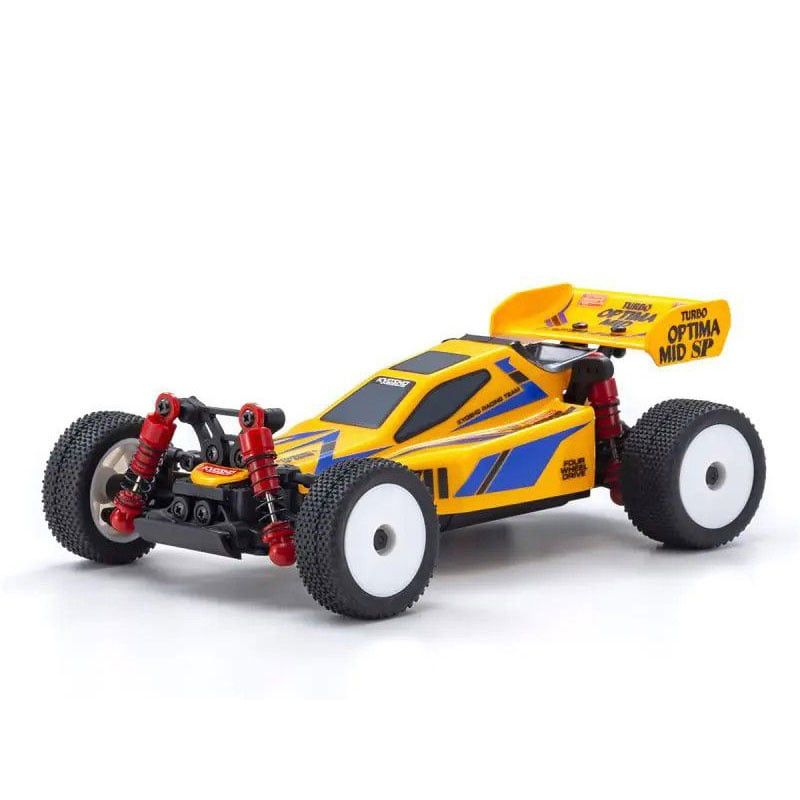 Kyosho Mid Special Mini-Z Buggy Turbo Optima Readyset (Yellow) w/2.4GHz Radio #KYO32095Y