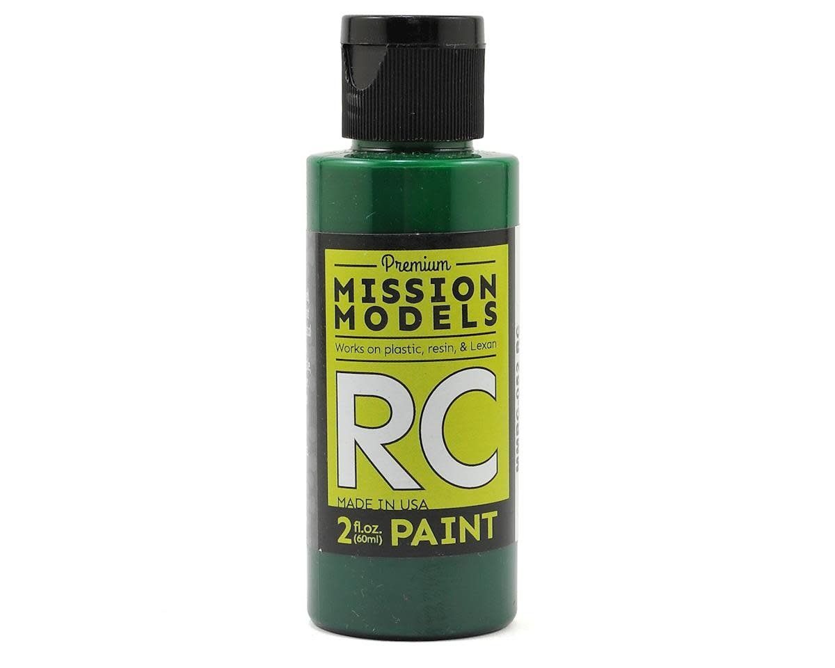 Mission Models Translucent Green Acrylic Lexan Body Paint (2oz) #MMRC-052