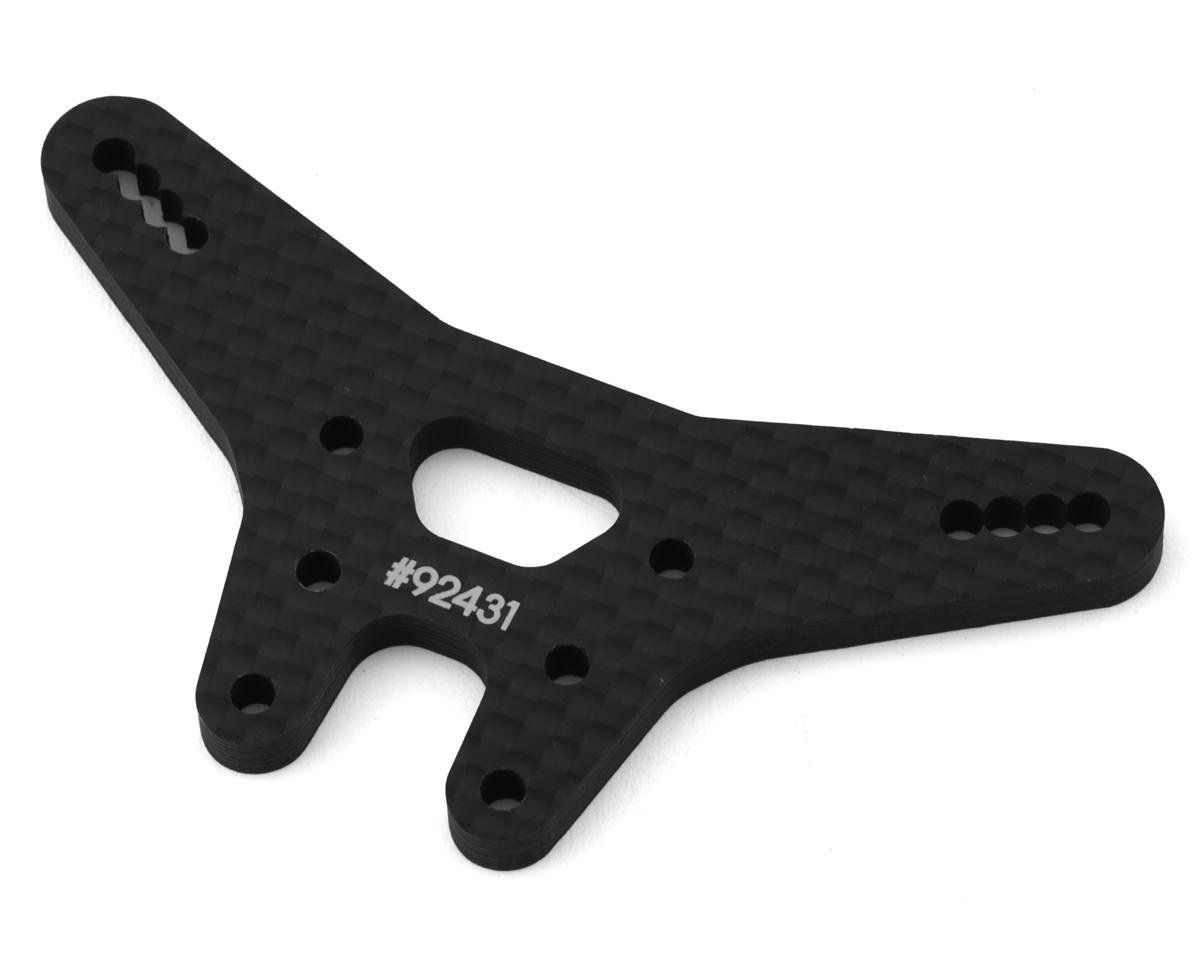 #92431 Team Associated RC10B7 Carbon Fiber Rear Shock Tower