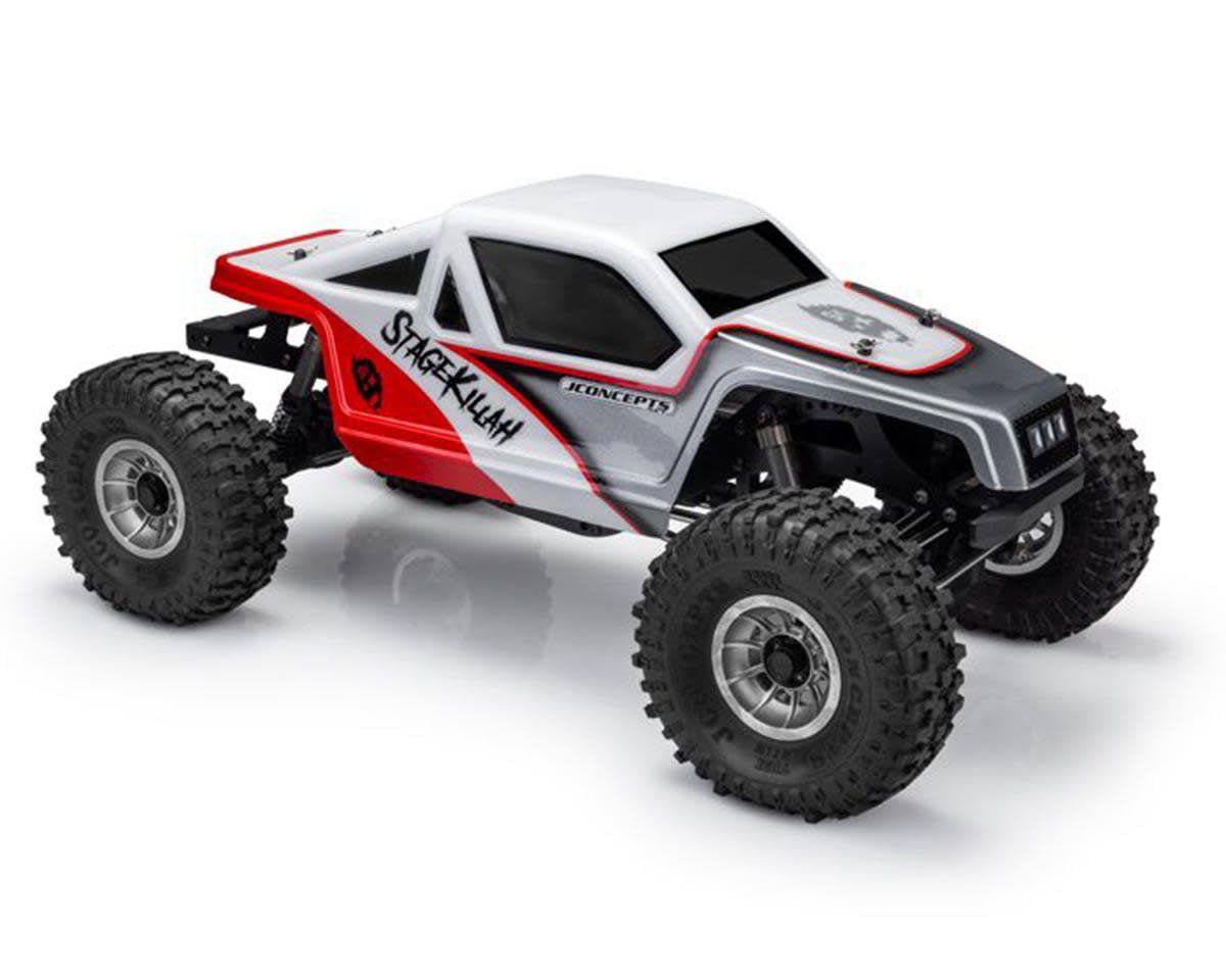 #0609 JConcepts Stage Killah Rock Crawler Body (Clear) (12.3")