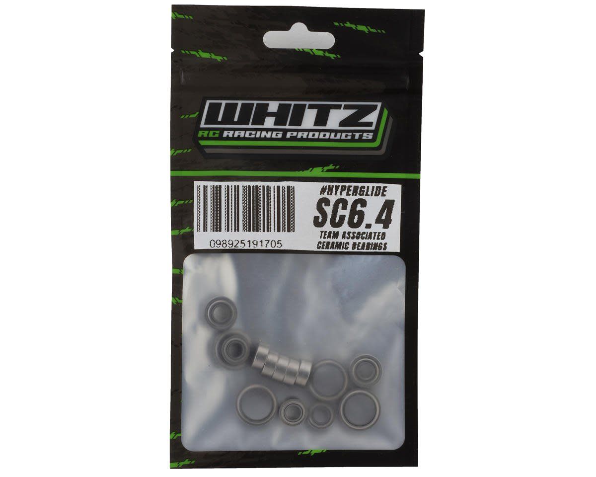 #WRP-AESC64-HGFK  Whitz Racing Products Associated SC6.4 HyperGlide Full Ceramic Bearing Kit