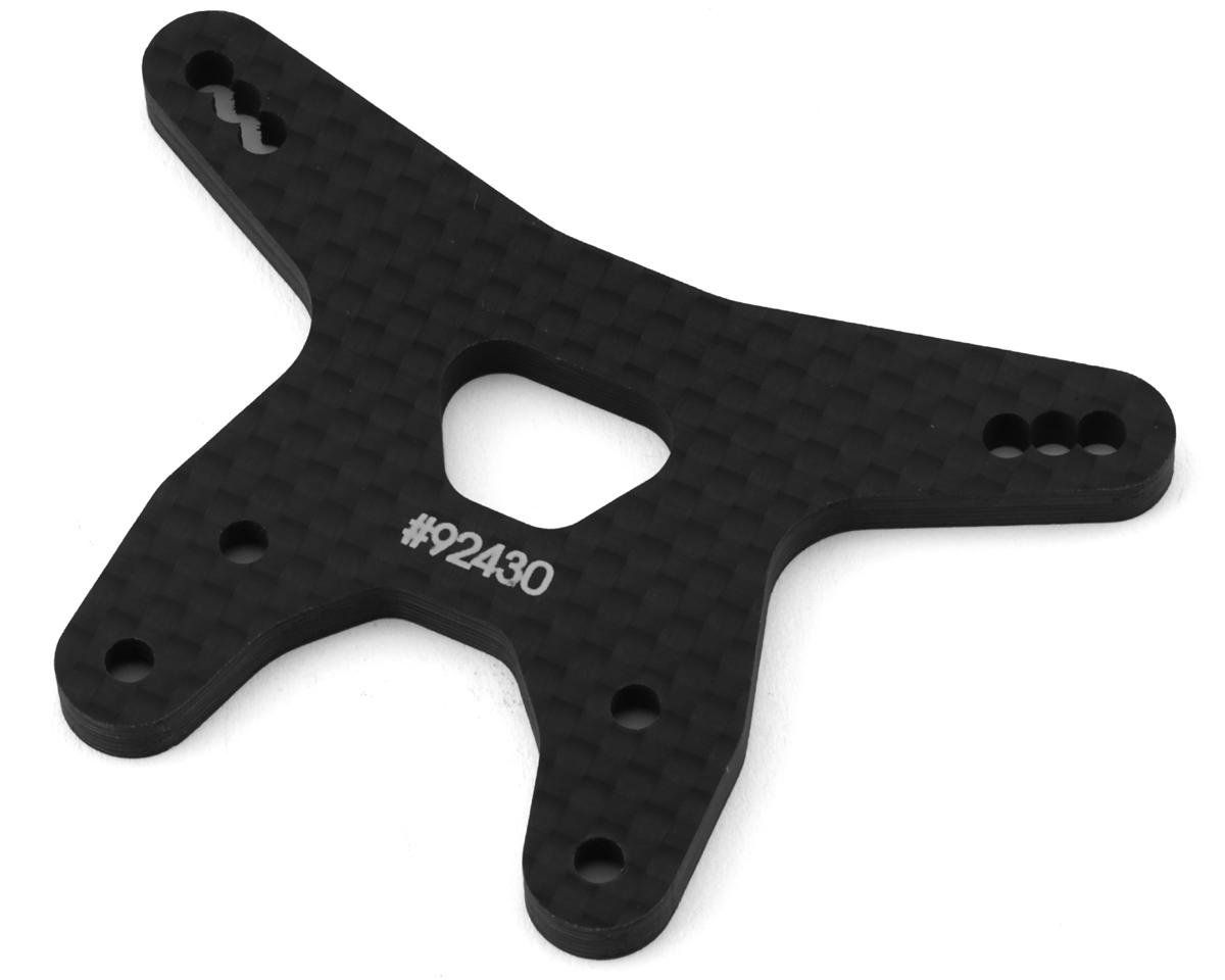 Team Associated RC10B7 Carbon Fiber Front Shock Tower #92430
