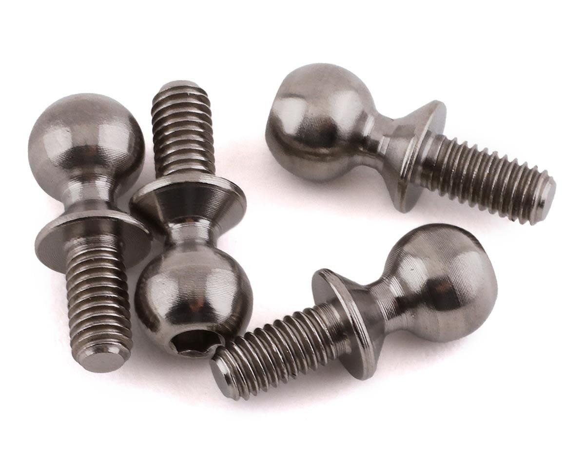 #2899 JConcepts 5.5x6mm Titanium Ball Stud (4)