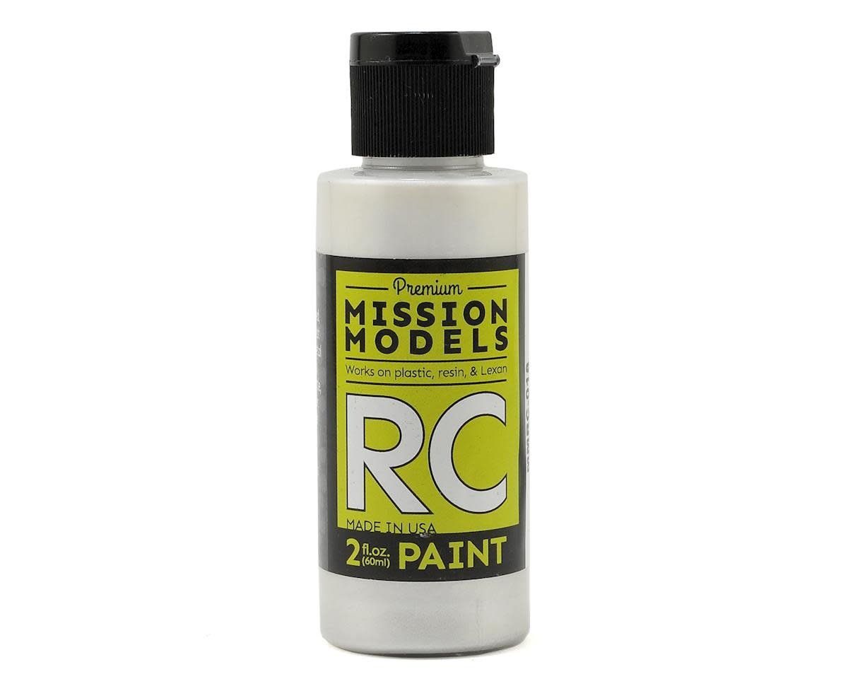 #MMRC-018 Mission Models Pearl White Acrylic Lexan Body Paint (2oz)