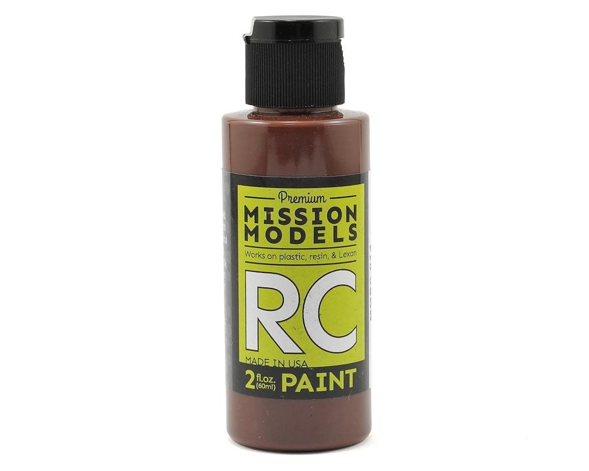Mission Models Dark Brown Acrylic Lexan Body Paint (2oz) #MMRC-014