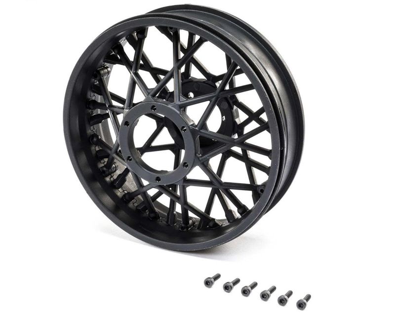#LOS46001 Losi Promoto-MX Rear Wheel Set (Black)
