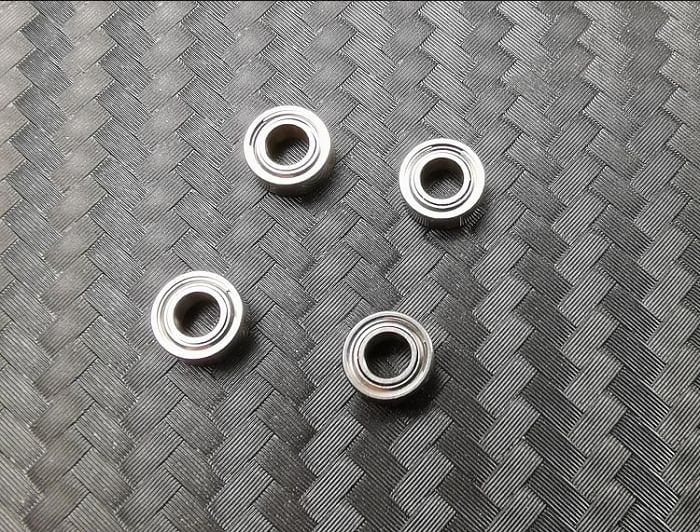 PN Racing Mini-Z 3x6x2.5mm ABEC7 Ceramic Shield Hub Dry Ball Bearing (4pcs) #600126C
