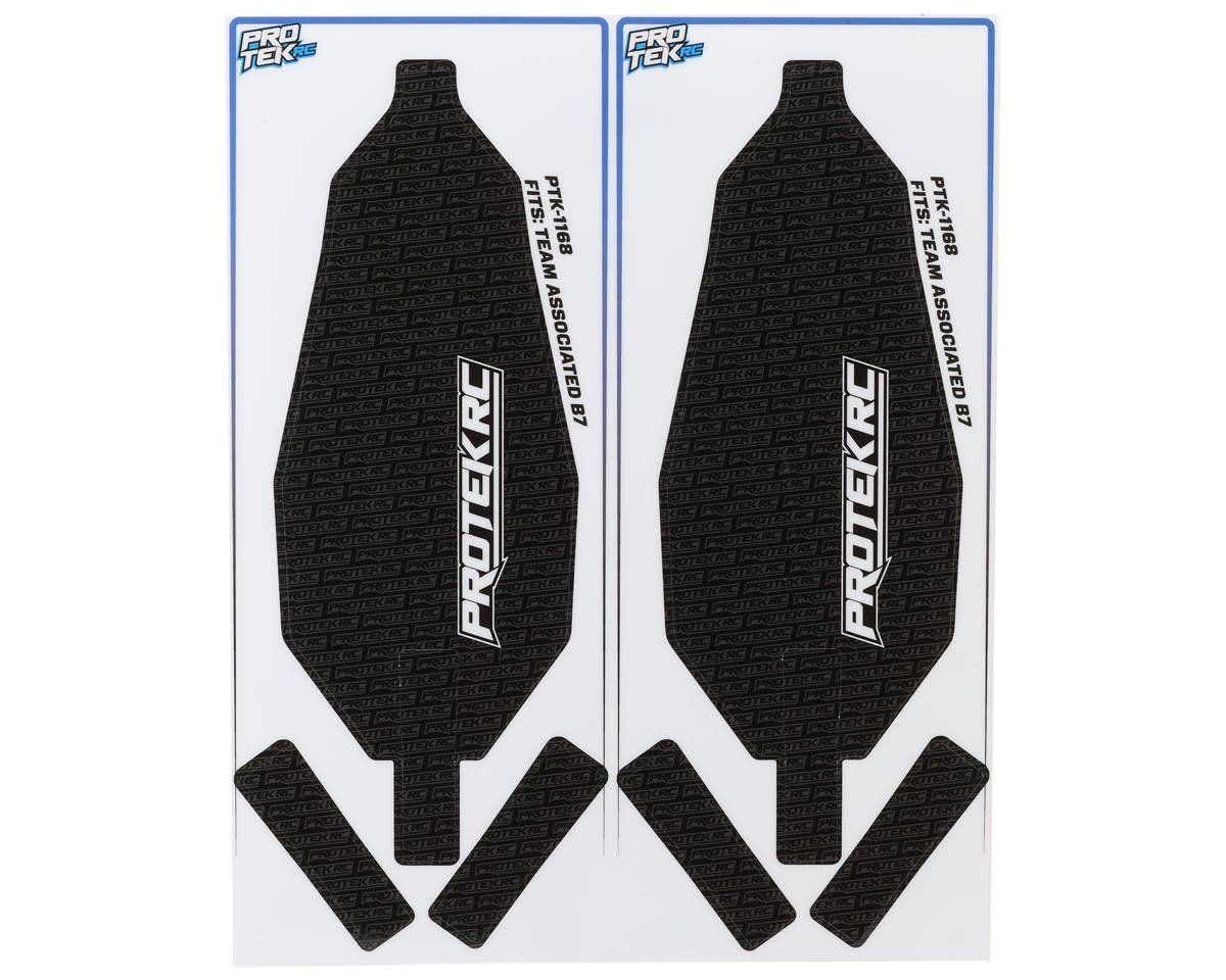 #PTK-1168 ProTek RC Team Associated B7 Chassis Protector (2) (Black)
