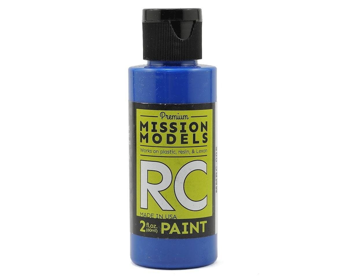 Mission Models Blue Acrylic Lexan Body Paint (2oz) #MMRC-005
