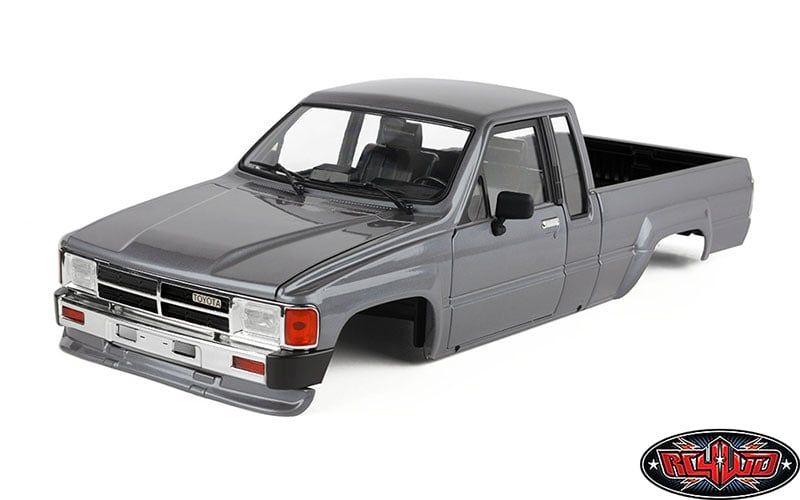 #Z-B0271 RC4WD 1987 Toyota XtraCab Hard Body Complete Set (Grey)