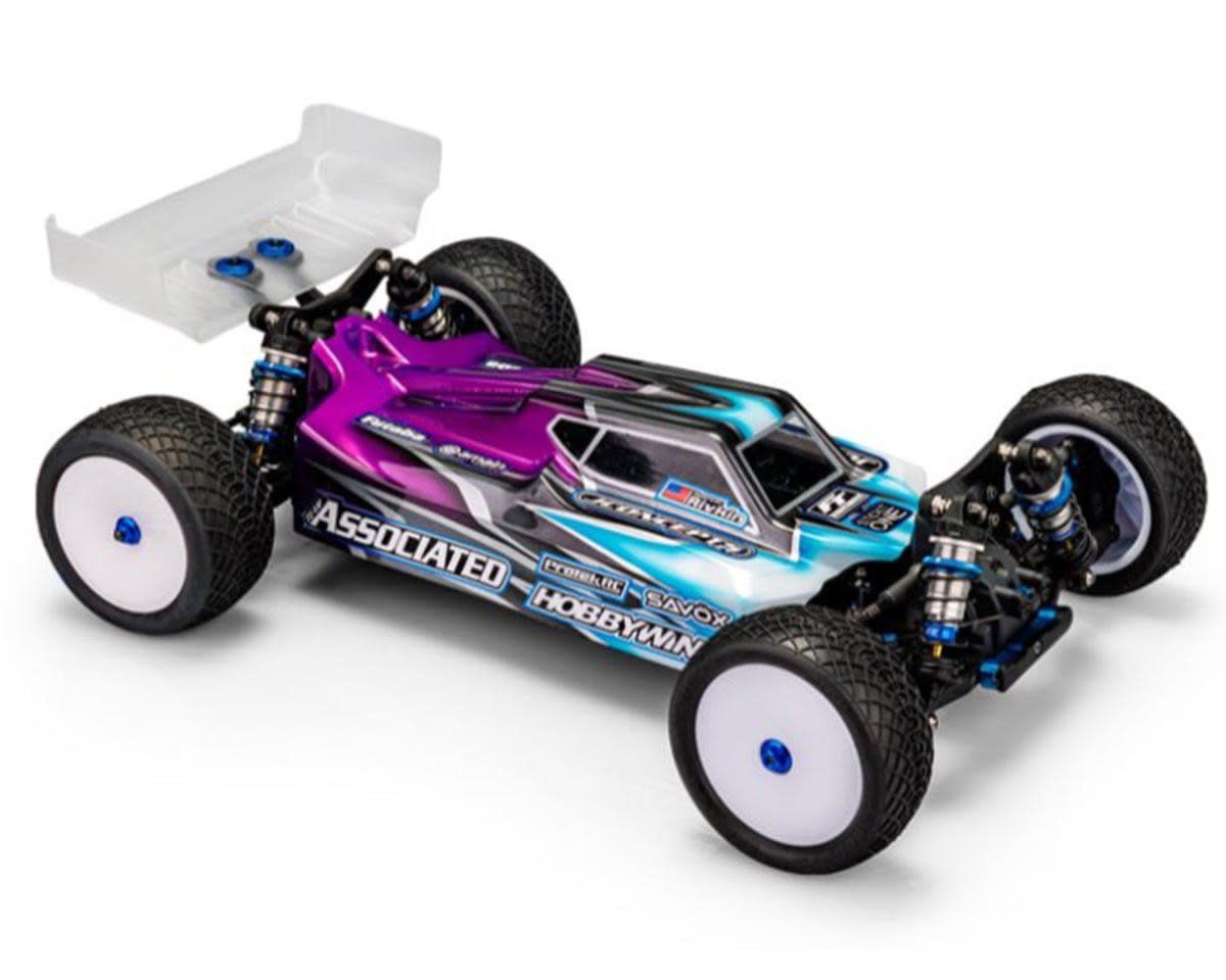 #0601 JConcepts RC10 B74.2 "S15" Buggy Body w/Carpet Wing (Clear)