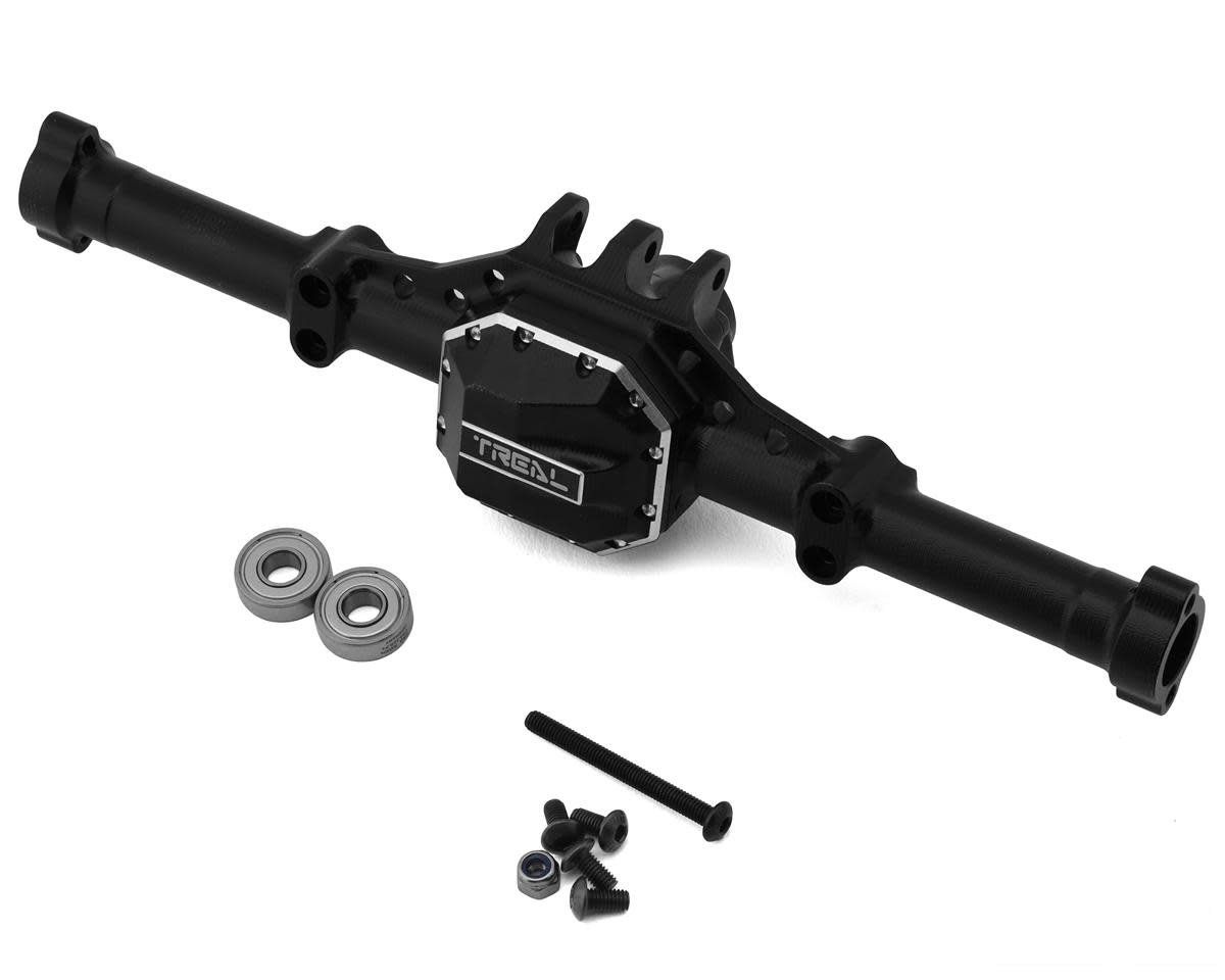 #X003BTMX21 Treal Hobby Element RC Enduro Aluminum Rear Axle Housing (Black)