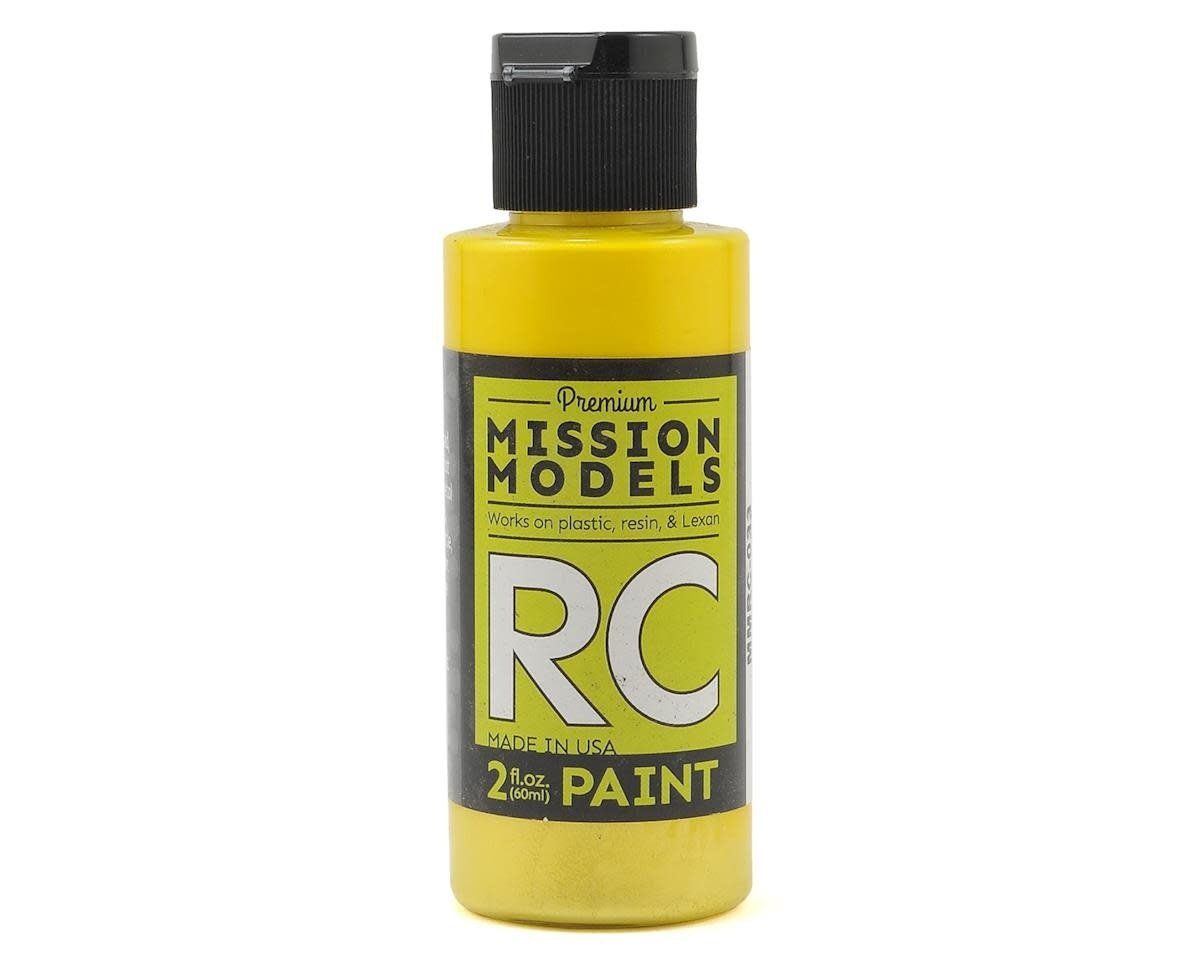 Mission Models Iridescent Yellow Acrylic Lexan Body Paint (2oz) #MMRC-033