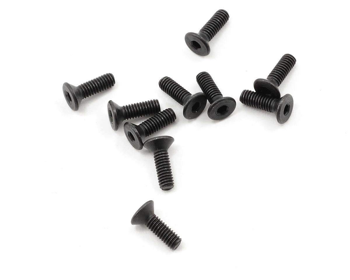 #PTK-H-2102 ProTek RC 2.5x8mm "High Strength" Flat Head Screws (10)