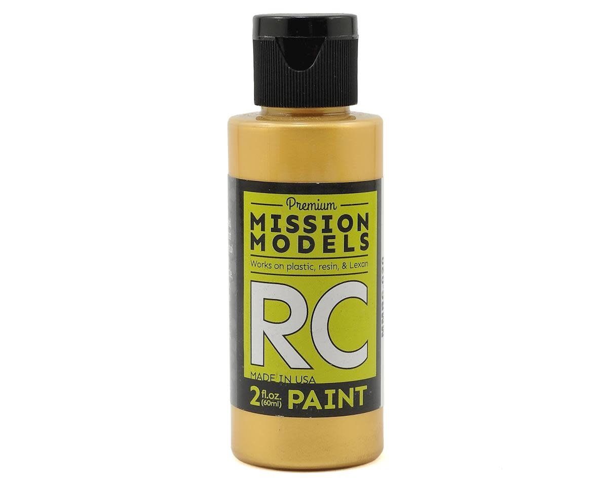 Mission Models Pearl Gold Acrylic Lexan Body Paint (2oz) #MMRC-020
