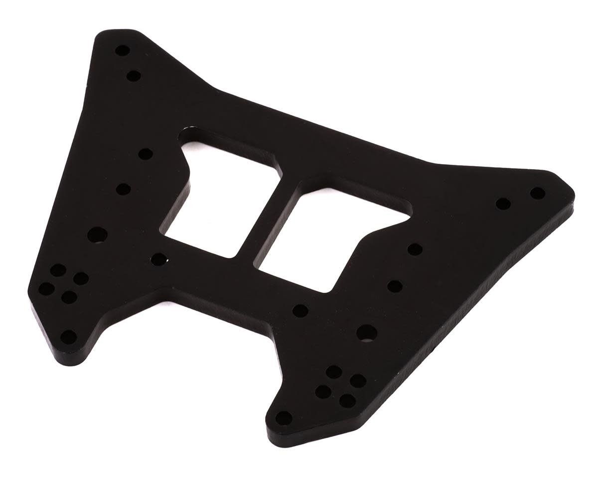 Arrma Aluminum Rear Shock Tower (Black) #ARA320581