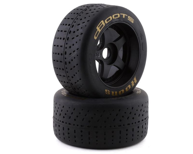 #ARA550085  Arrma DBoots Hoons 53/107 2.9 Belted 5-Spoke Pre-mounted Tires (2) (Gold)