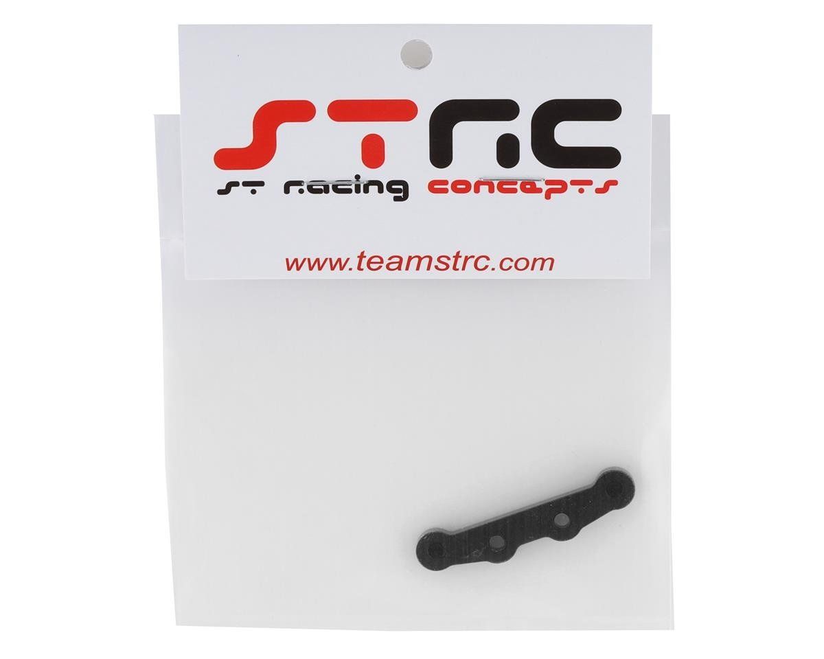 ST Racing Concepts Associated DR10 Aluminum Front Hinge Pin Brace (Black) #STC71049BK