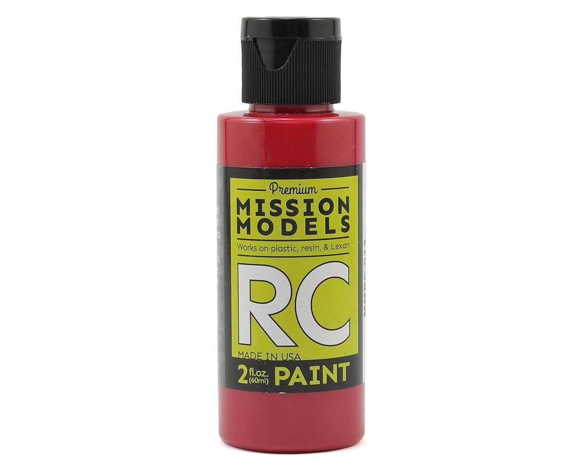 Mission Models Burgundy Acrylic Lexan Body Paint (2oz) #MMRC-013