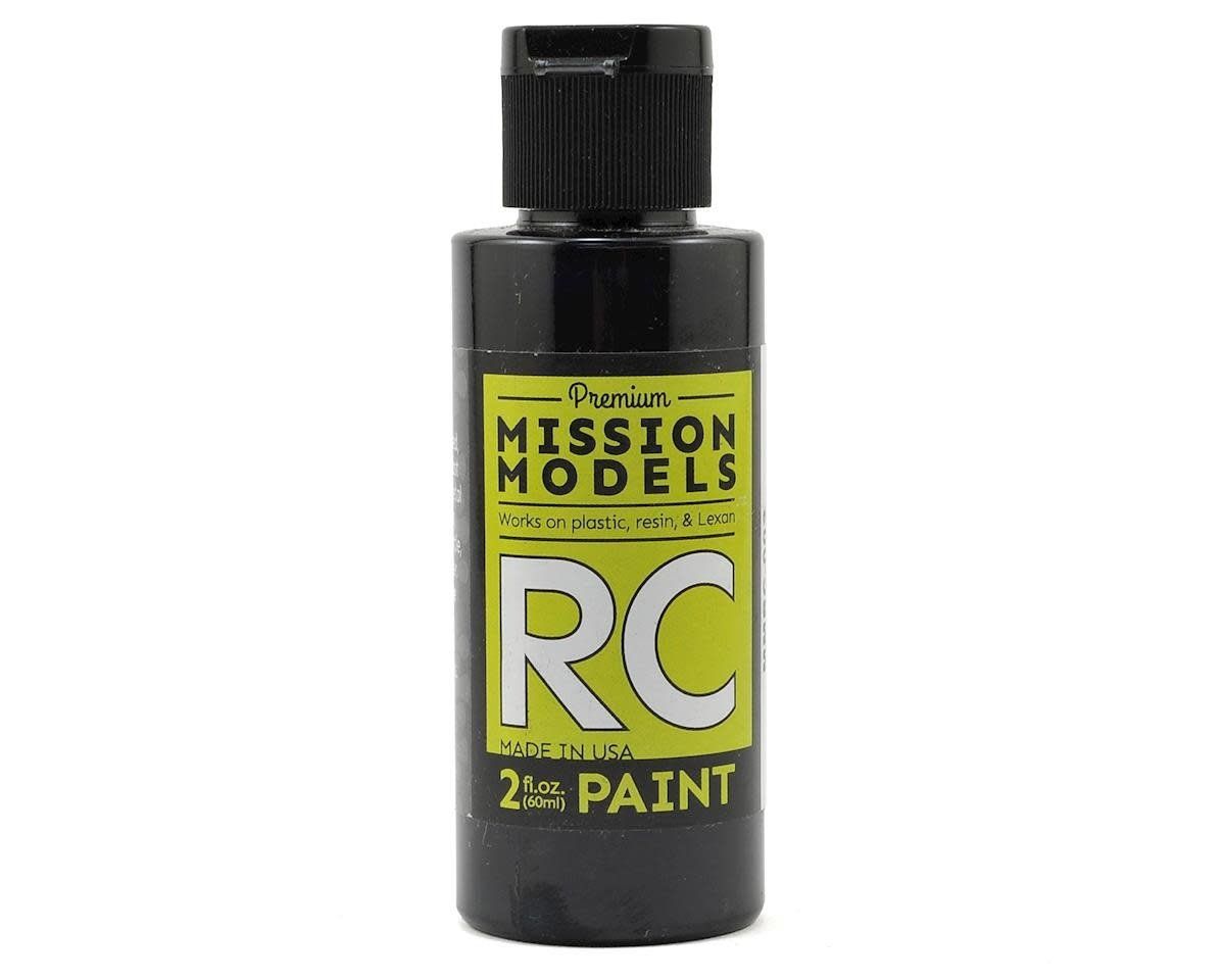 #MMRC-002 Mission Models Black Acrylic Lexan Body Paint (2oz)