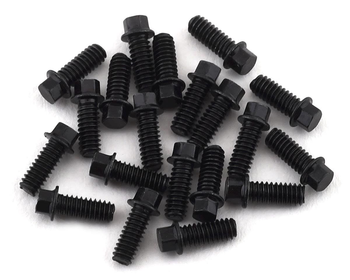 #SSD00372 SSD RC 2x5mm Scale Hex Bolts (Black) (20)