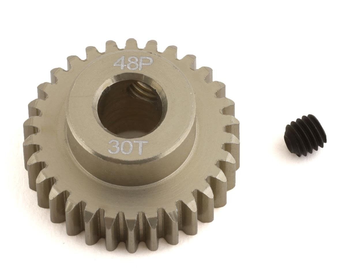 #PTK-8650 ProTek RC 48P Lightweight Hard Anodized Aluminum Pinion Gear (5.0mm Bore) (30T)