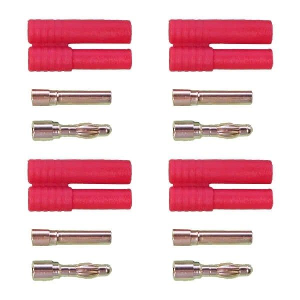 Progressive RC HXT 4mm Connectors (4) #AC-HXTR