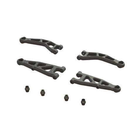 #ARA330809 Arrma Front Suspension Arm Set A: GROM