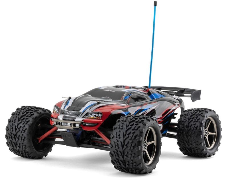 Traxxas E-Revo 1/16 4WD RTR Truck (Red) w/XL-2.5 ESC, TQ 2.4GHz Radio, Battery &amp; USB-C Charger #71054-8-RBLU