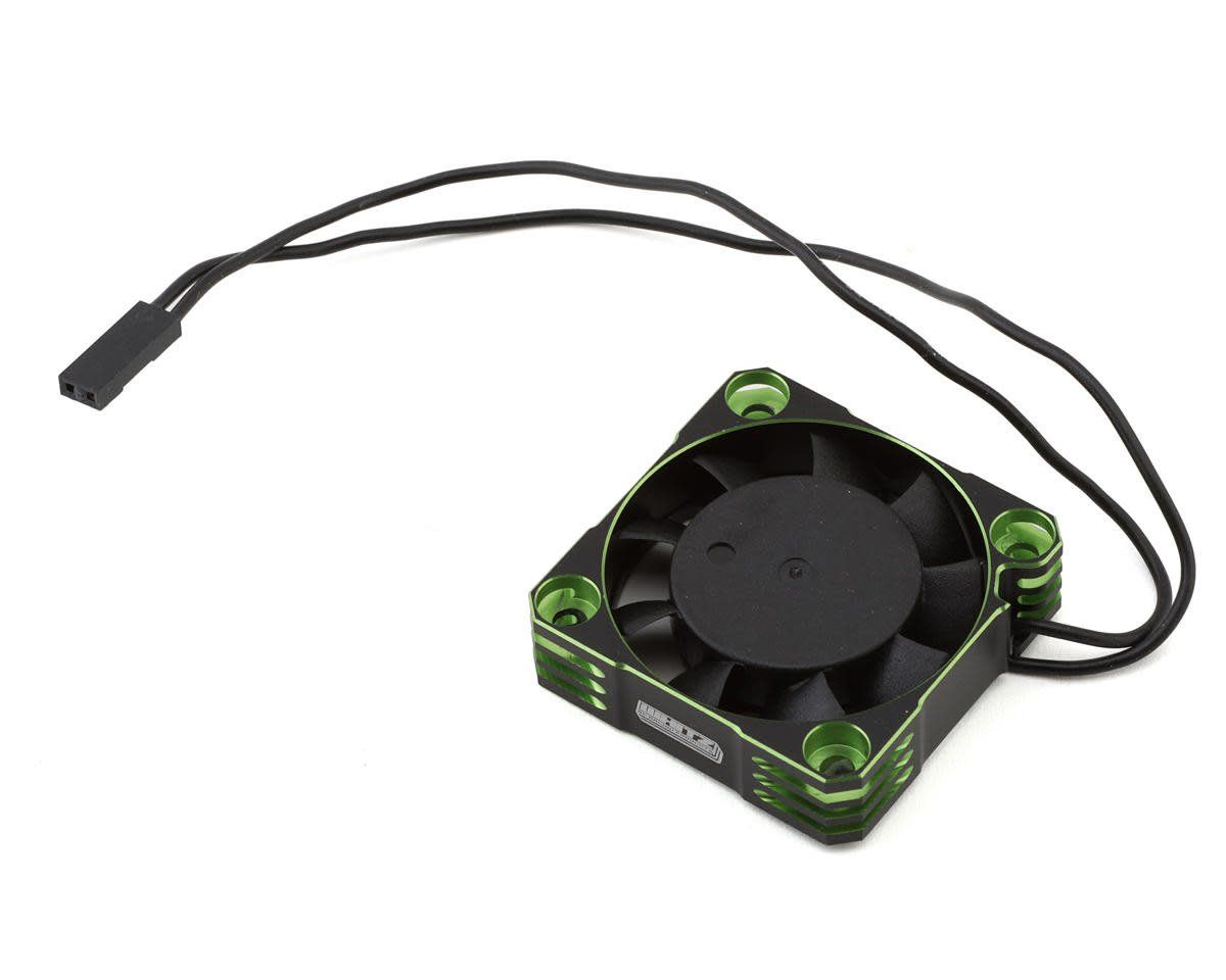 #WRP-HC-GRN40 Whitz Racing Products 40mm HyperCool Aluminum Motor Cooling Fan (Neon Green)
