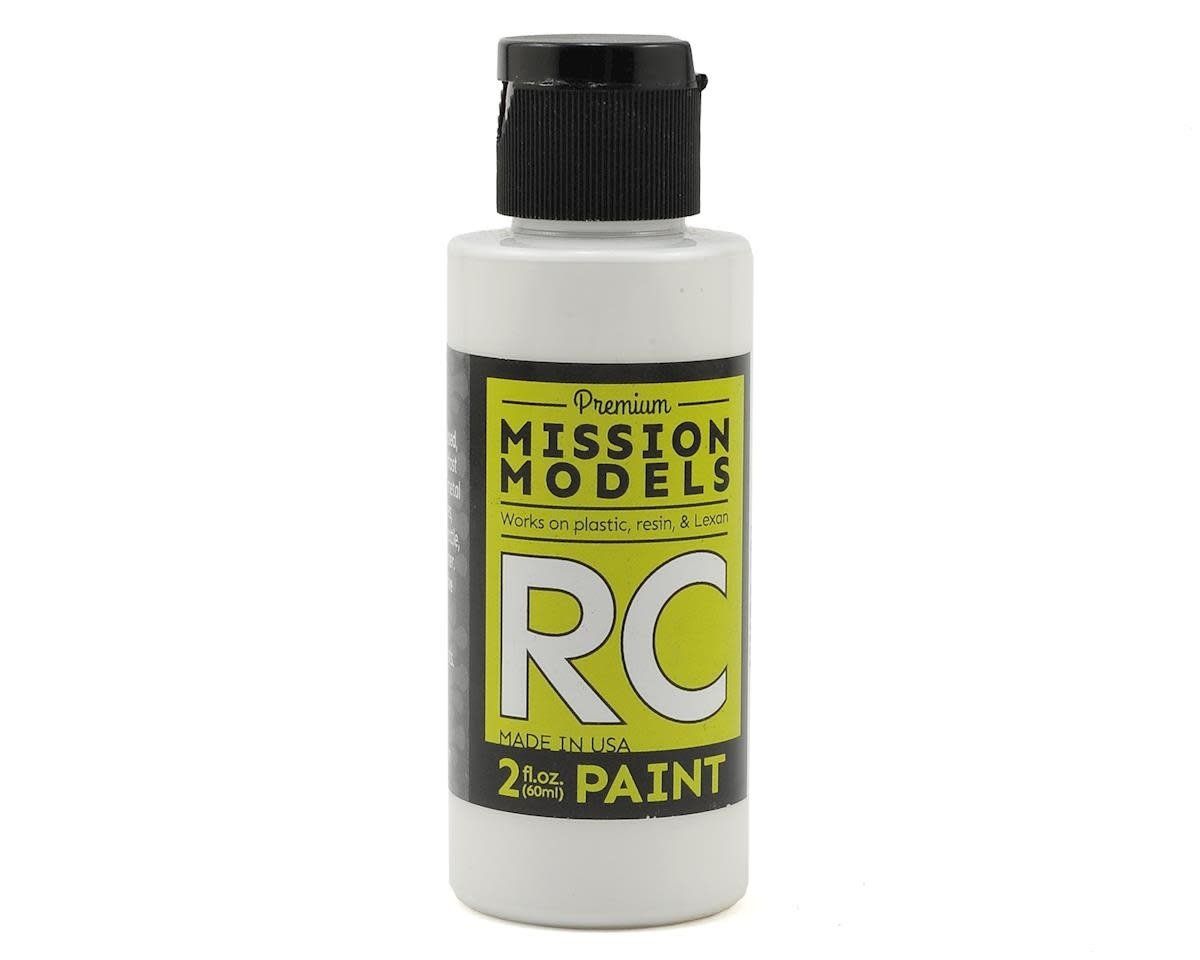 #MMRC-001 Mission Models White Acrylic Lexan Body Paint (2oz)