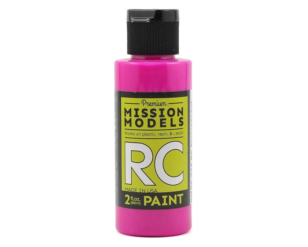 Mission Models Fluoresent Racing Berry Acrylic Lexan Body Paint (2oz) #MMRC-044