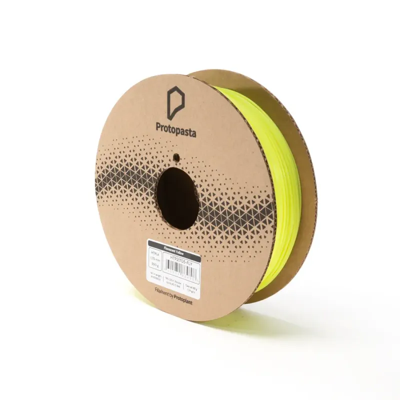 Protopasta Fluorescent Yellow HTPLA 1.75mm 1kg Spool HTP21710-FLY