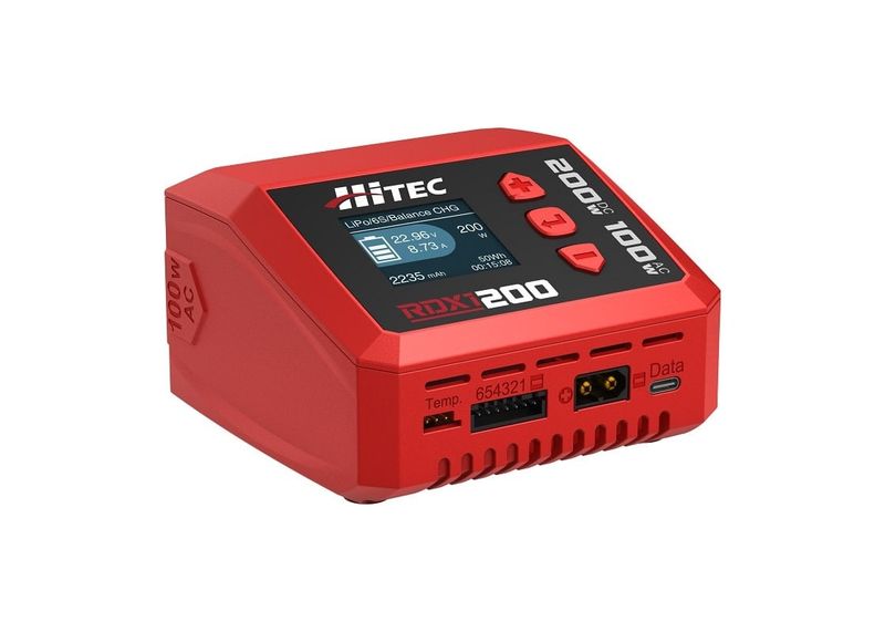 #44346 Hitec RDX1 200 AC/DC Multi-Function Smart Charger