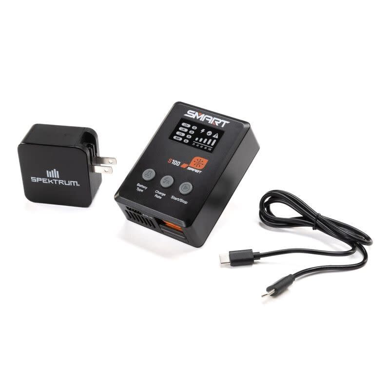 #SPMXC2090C Spektrum S100 1x100W USB-C Smart Charger